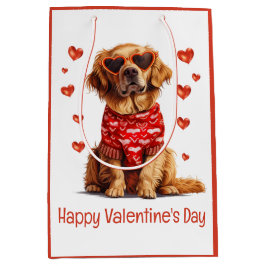 Alla hjärtans dag Golden Retriever Hund