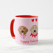 Alla hjärtans dag Golden Retriever Hundar