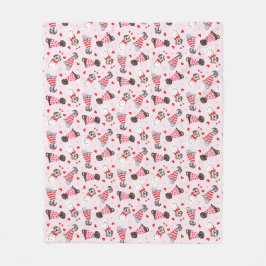 Alla hjärtans dag Great dane Hundar Fleecefilt