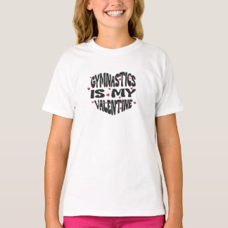 Alla hjärtans dag Gymnastics T-shirt