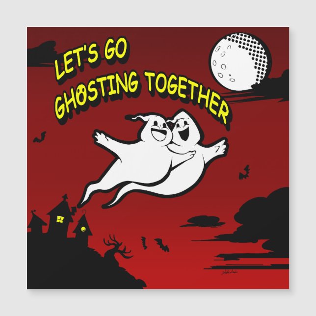 Alla hjärtans dag Halloween-kort (Framsida)