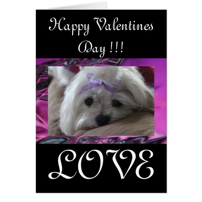 Alla hjärtans dag hälsningskort (Framsidan)