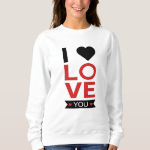 Alla hjärtans dag Heart Kärlek Par Cute Gift Idea T Shirt