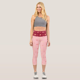 Alla hjärtans dag Heart Lastbil Yoga Byxor