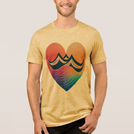 Alla hjärtans dag: Heart to Heart Tri-Blend T Shirt