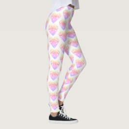 Alla hjärtans dag Heart Women's Leggings