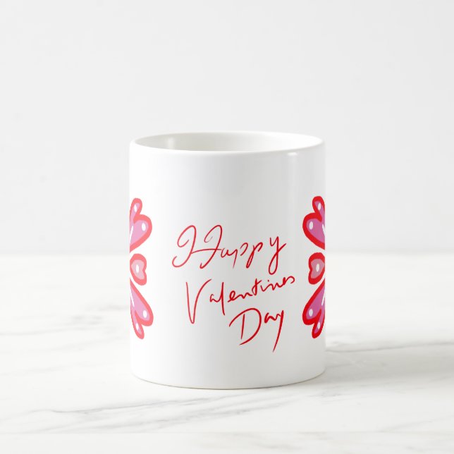 Alla hjärtans dag Hearts Kaffemugg (Center)
