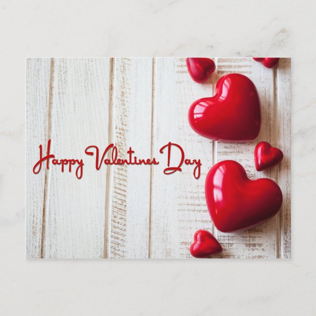 Alla hjärtans dag helg vykort (Framsida)