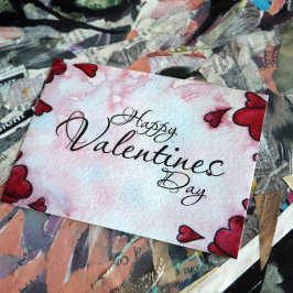 Alla hjärtans dag helg vykort