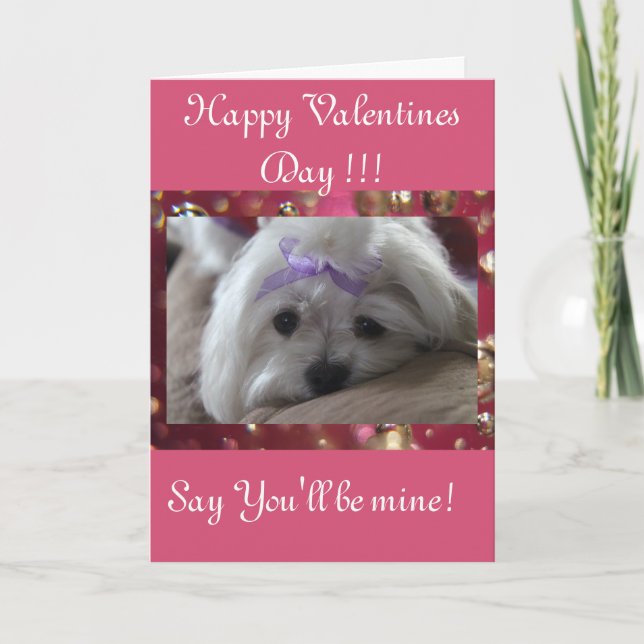 Alla hjärtans dag helgkort (Framsida)