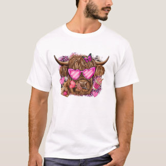 Alla hjärtans dag Highlandko T Shirt