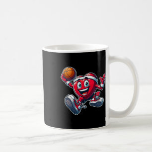 Alla hjärtans dag Hjärt Sketll Spelare Lagsporter Kaffemugg