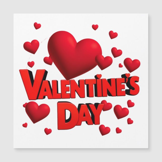 Alla hjärtans dag hjärtan kärlek  (Framsida)