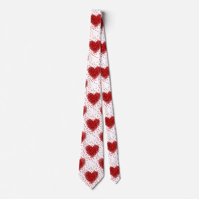 alla hjärtans dag-hjärtan manar halsband slips (Framsida)
