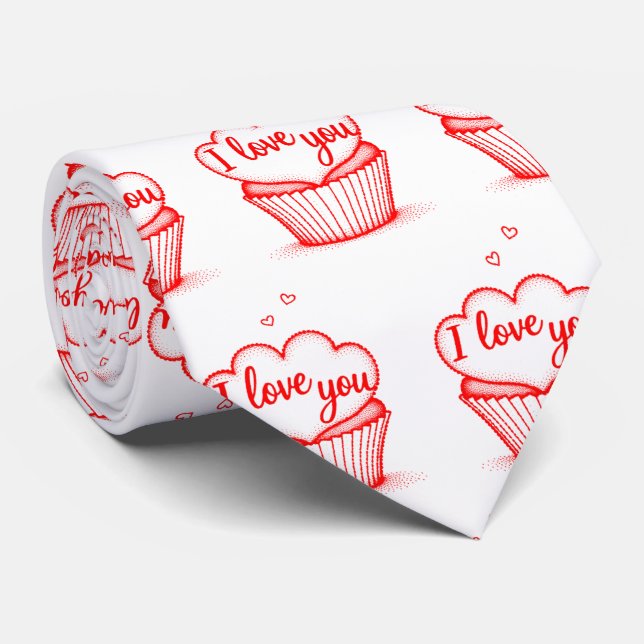 Alla hjärtans dag: Hjärter, Bows och Kärlek You Ch Slips (Rullad)