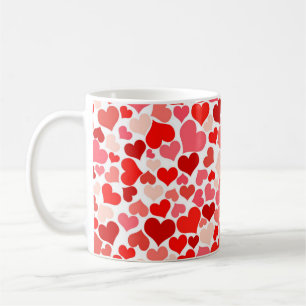 Alla hjärtans dag - Hjärter Kaffemugg