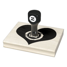 Alla hjärtans dag - Hjärtformade Business Logotyp  Stämpel