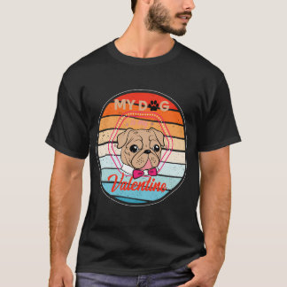 Alla hjärtans dag Hundälskare Min valp är min Alla T Shirt