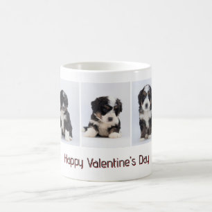 Alla hjärtans dag Hundmugg – Lägg till din hunds f Kaffemugg