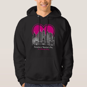 Alla hjärtans dag i Atlanta City Hoodie
