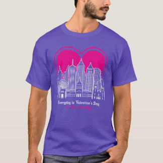 Alla hjärtans dag i Atlanta City vintage T Shirt