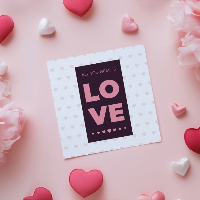 Alla hjärtans dag i hälsning kort (Skapare uppladdad)