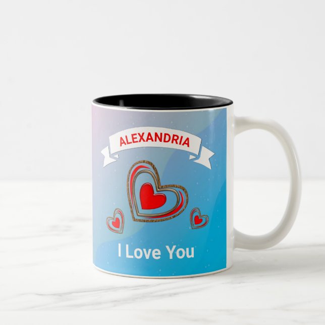 Alla hjärtans dag i Kärlek.. Du lyssnar på personi Kaffemugg (Höger)