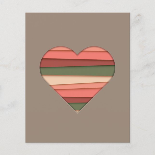 Alla hjärtans dag i Kärlek Flygblad (Framsidan)