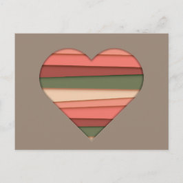 Alla hjärtans dag i Kärlek Helg Vykort