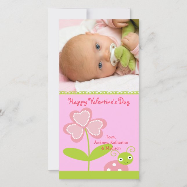 Alla hjärtans dag i kärlek KRYP Julkort (Framsida)