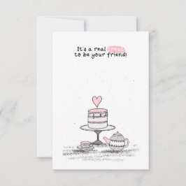 Alla hjärtans dag i klassrummet anteckningskort