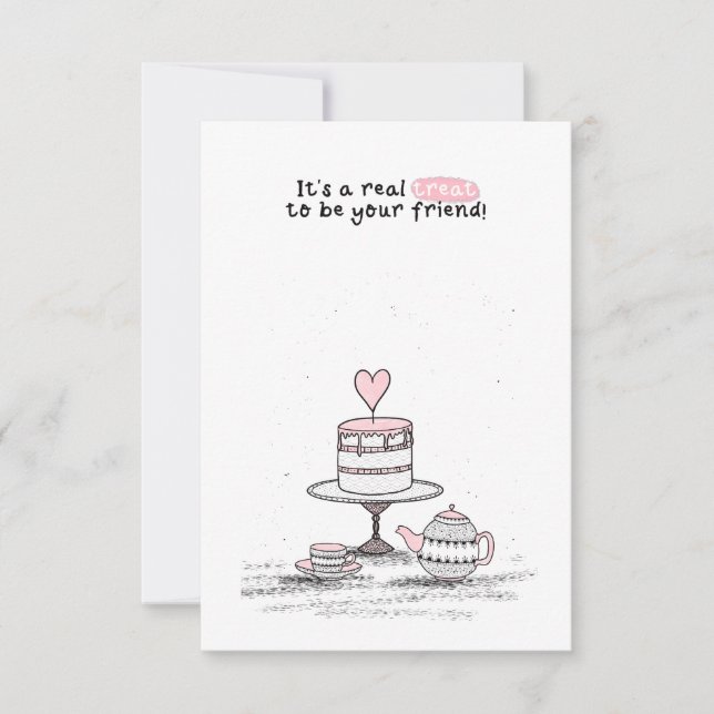 Alla hjärtans dag i klassrummet anteckningskort (Framsida)