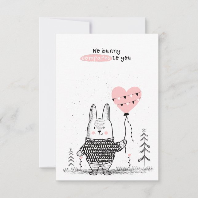 Alla hjärtans dag i klassrummet  anteckningskort (Framsida)