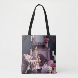Alla hjärtans dag i Lingerie på soffan Tygkasse