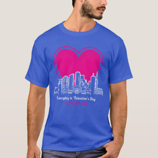 Alla hjärtans dag i München stad vänner T Shirt