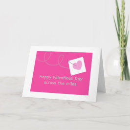 Alla hjärtans dag i rosans centrum helgkort