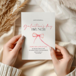 Alla hjärtans dag-inbjudan, Galentines Day Brunch Inbjudningar
