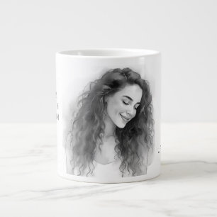 Alla hjärtans dag, jag älskar dig eftersom du får  jumbo mugg