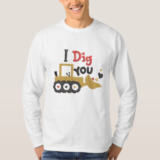 "Alla hjärtans dag "Jag Gräver dig" T-Shirt