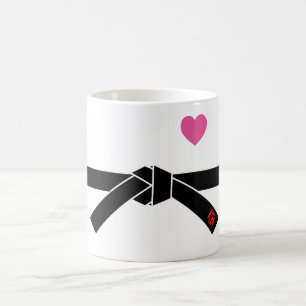 Alla hjärtans dag Judo Kaffemugg