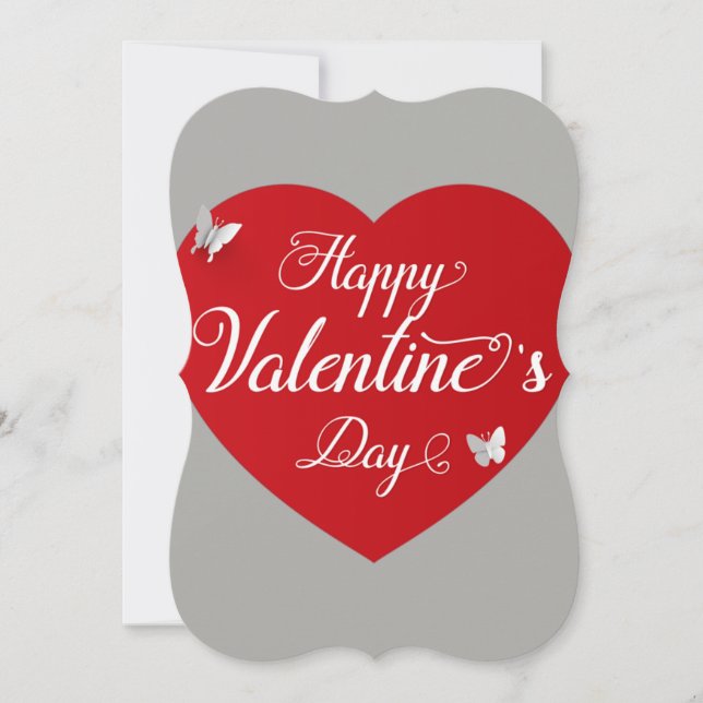 Alla hjärtans dag julkort (Framsida)