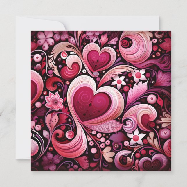 Alla hjärtans dag julkort (Framsida)