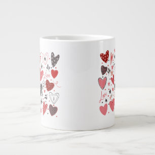Alla hjärtans dag jumbo mugg