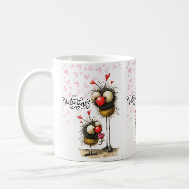 Alla hjärtans dag kaffemugg (Vänster)