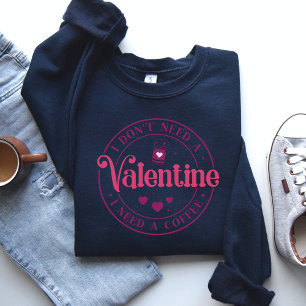 Alla hjärtans dag, kaffesjorta älskare, Alla hjärt T Shirt