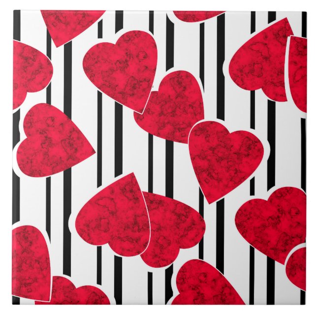 Alla hjärtans dag kakelplatta (Framsidan)