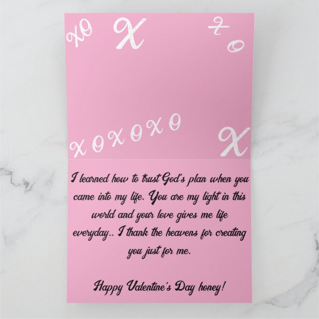 Alla hjärtans dag Kära Kort (Inuti)