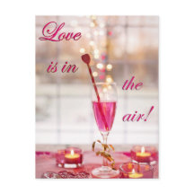 Alla hjärtans dag Kärlek Champagne