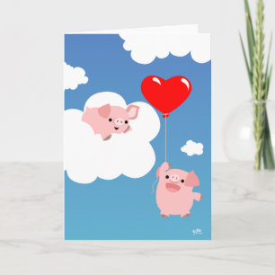 Alla hjärtans dag: Kärlek hälsningskort i Vingar Helgkort