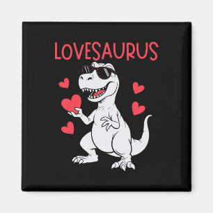 Alla hjärtans dag Kärlek Hjärtadinosaurie Lovesaur Magnet